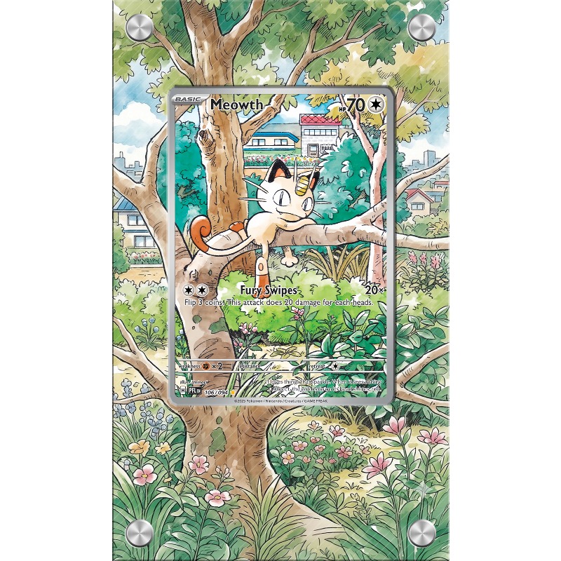 Anime Merchandise From Japan - 포켓몬 미아우스 카드 PTCG 키체인 애니메이션