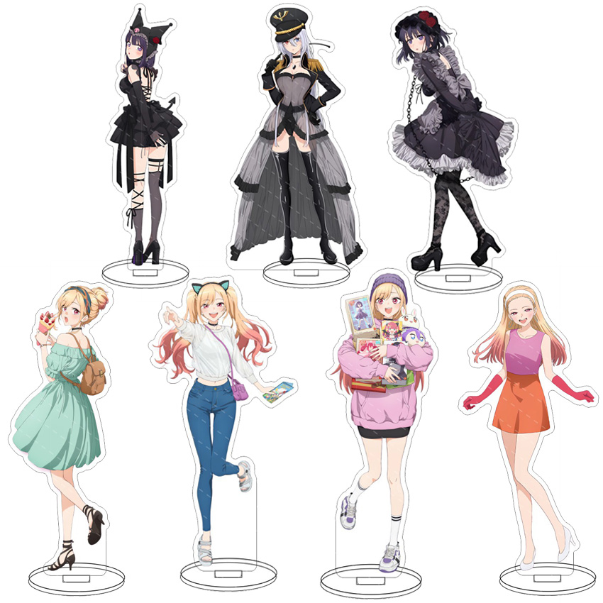Anime Merchandise Toys - 16CM 애니메이션 아크릴 스탠드 마이 드레스업