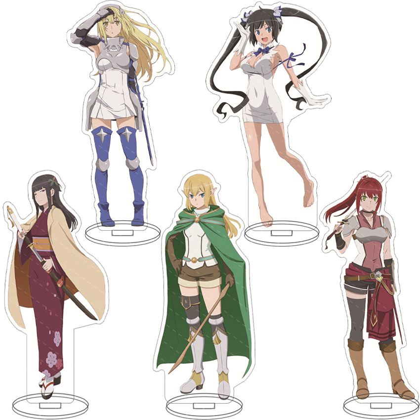 Anime Merchandise Toys - 16CM 애니메이션 피규어 던전에서 여자를 데려오려고