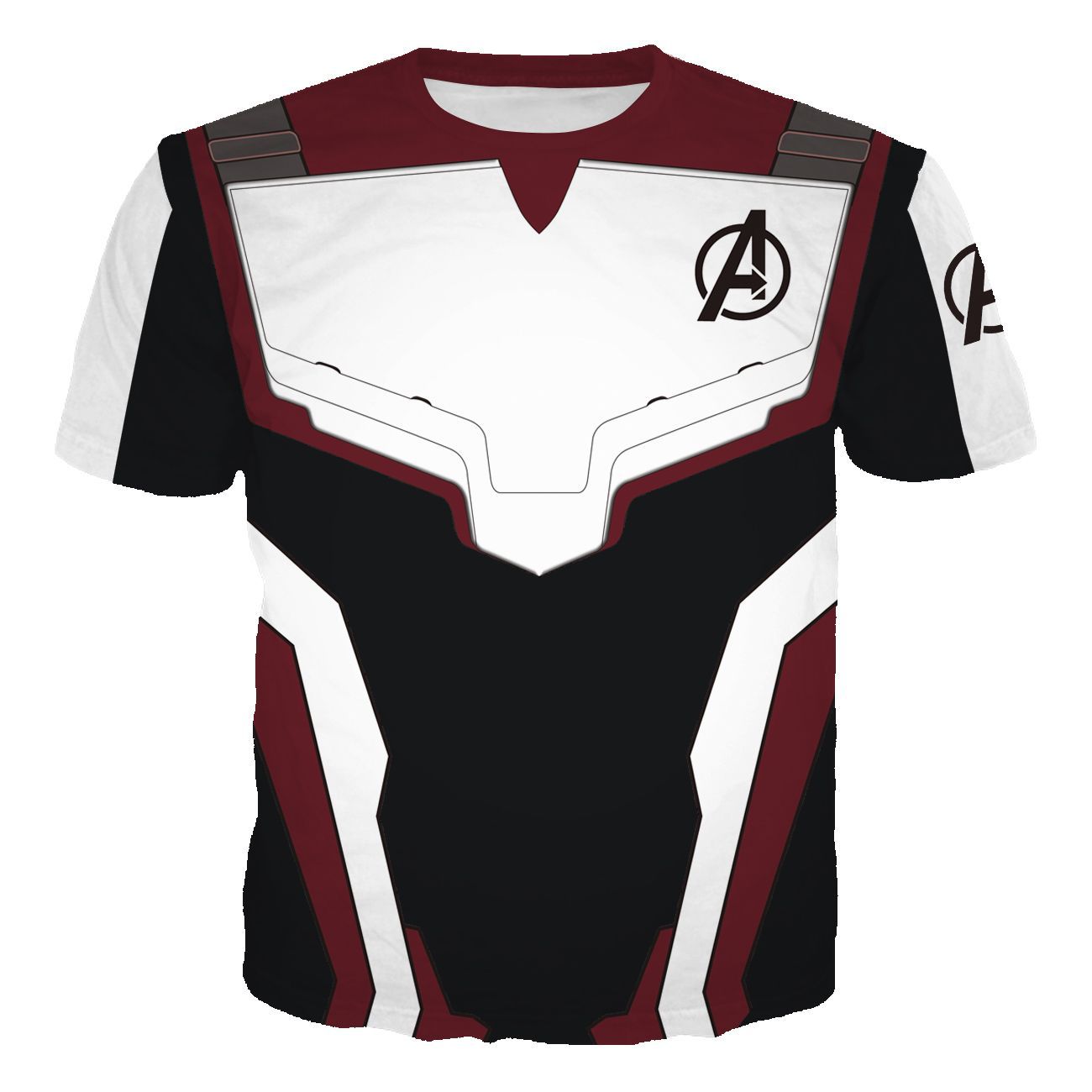 Anime Merchandise Jacket - Avengers 4 Quantum Battle Suit 반소매