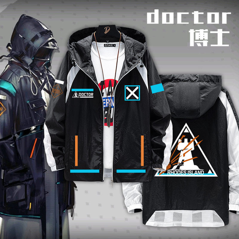 Anime Merchandise Jacket - 게임 아크나이츠 애니메이션 상품 남성 및