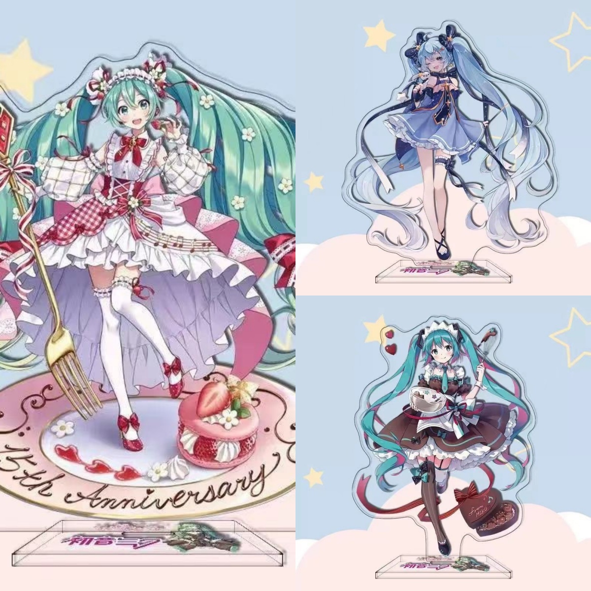 Anime Merchandise Toys - 하츠네 미쿠 애니메이션 캐릭터 아크릴 스탠디