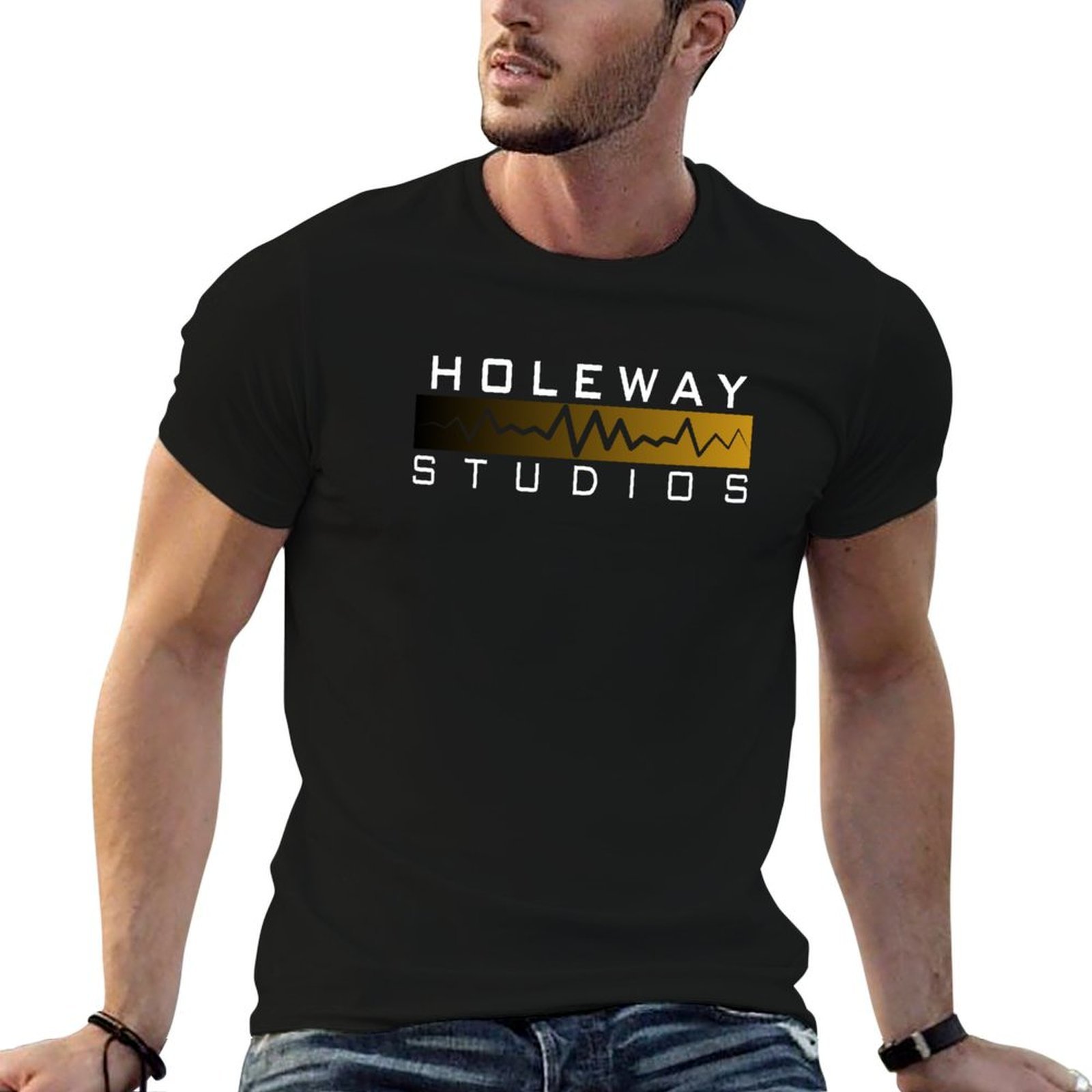 Anime Merchandise T Shirt - Holeway Studios - 공식 상품 티셔츠