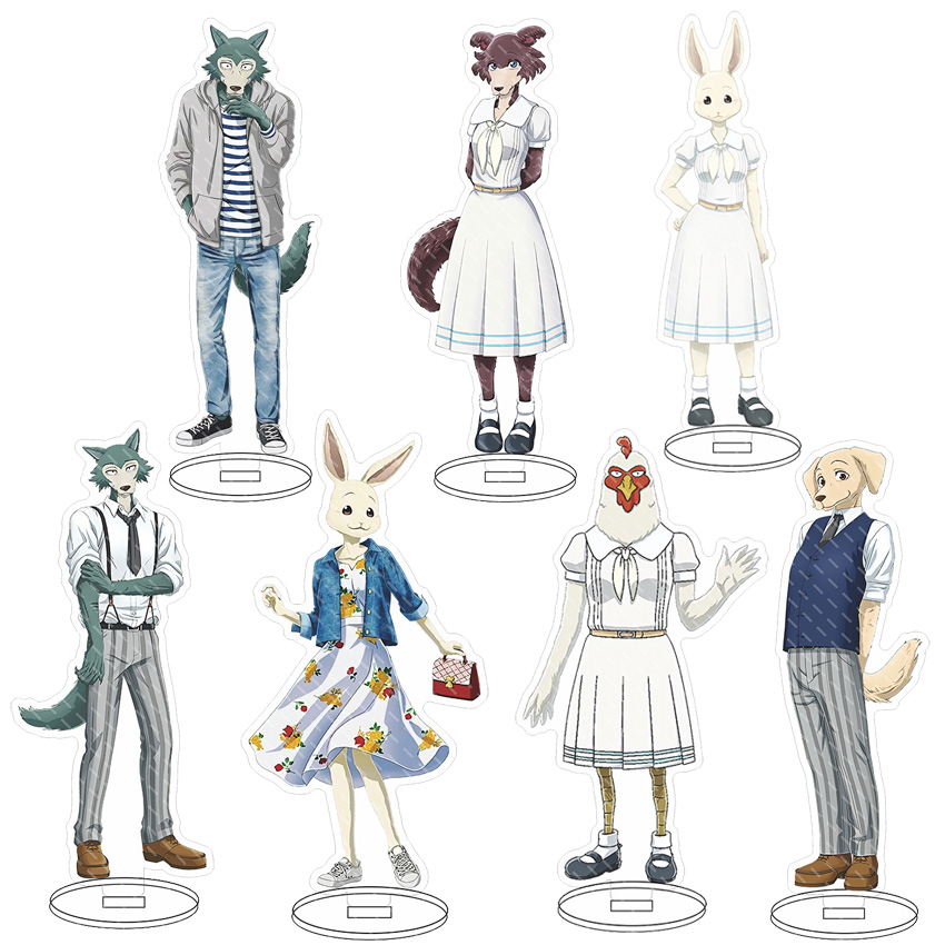 Anime Merchandise Toys - 16CM 애니메이션 BEASTARS Legoshi Louis Juno