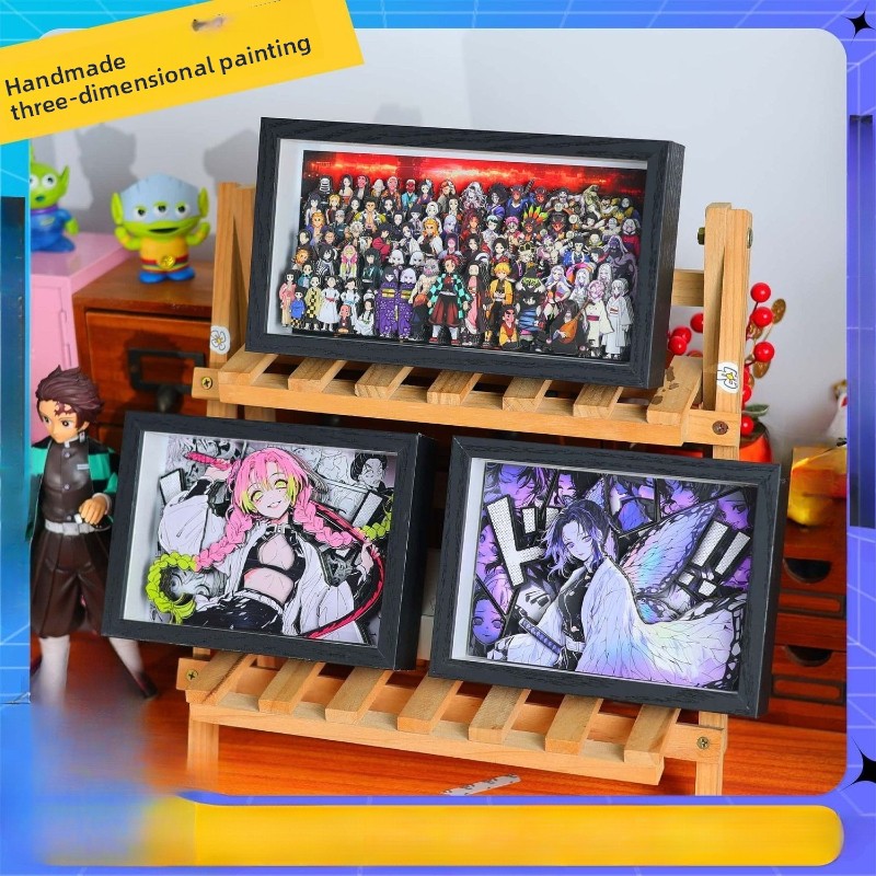 Anime Merchandise Posters - 귀멸의 칼날 애니메이션 상품 만화 귀여운