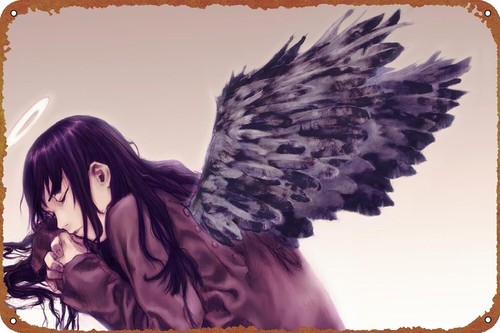 Anime Merchandise Posters - 하이바네 렌메이 애니메이션 금속 틴 사인