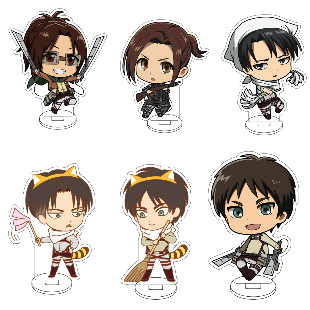Anime Merchandise Toys - 10CM 애니메이션 진격의 거인 에렌 예거