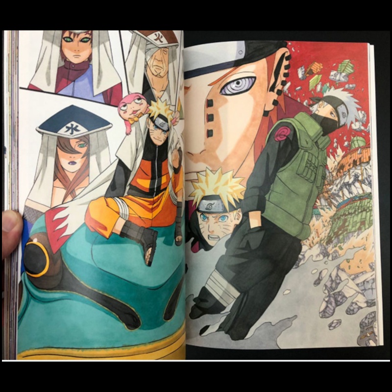 우즈마키 나루토 피날레 컬렉션 기념 아트북 키시모토 마 - Art Book Illustration 리뷰 및 가격