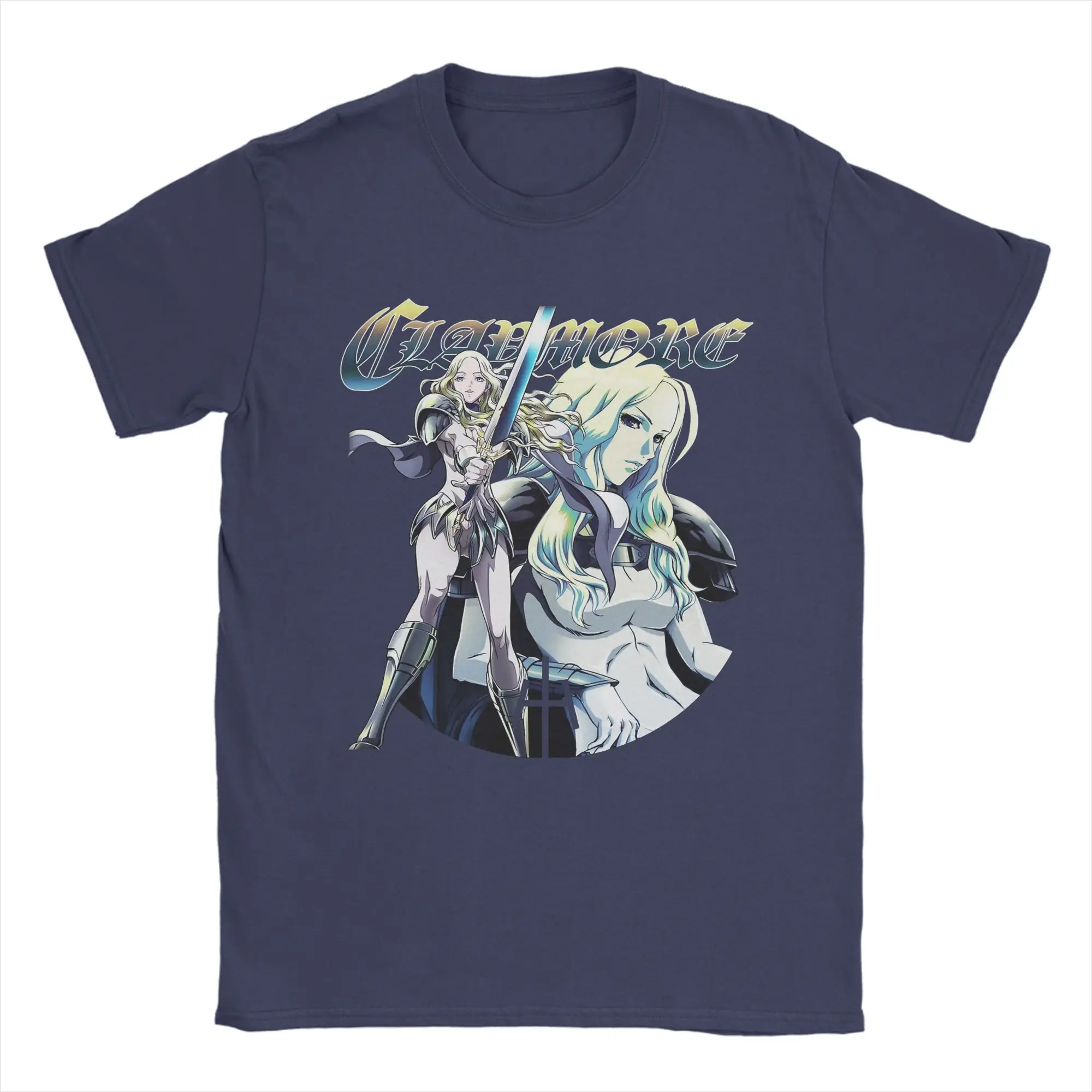 테레사 클레이모어 애니메이션 만화 티셔츠 남성 코튼 빈 - Anime Merchandise T Shirt 리뷰 및 가격