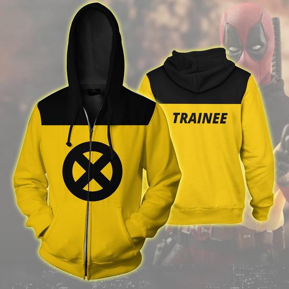 Deadpool 2 노란색 3D 프린트 지퍼 후드 티셔 - Anime Merchandise Jacket 리뷰 및 가격