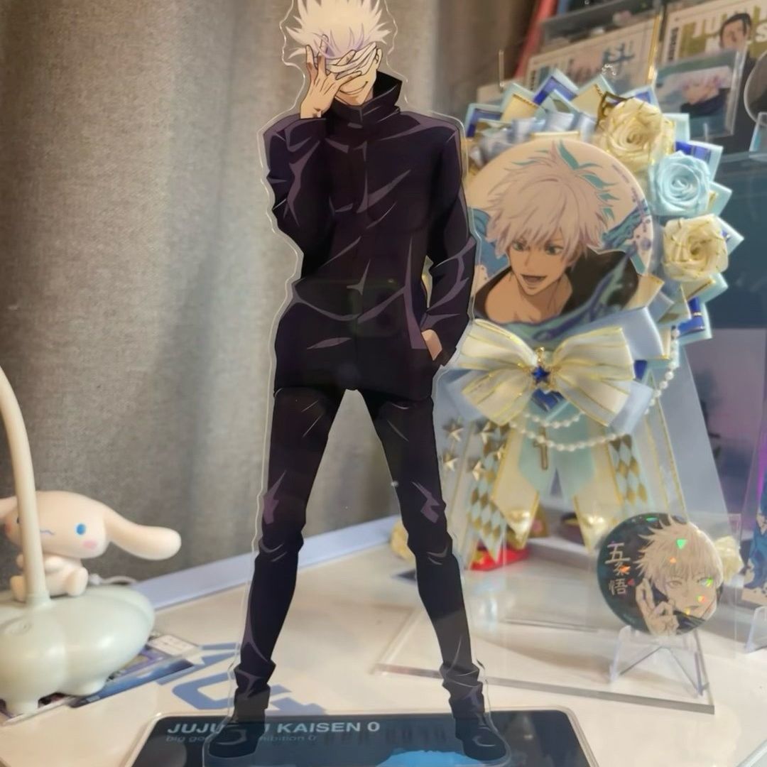 주술회센 고죠 사토루 아크릴 스탠드 애니메이션 피규어  - Anime Fan Merchandise 리뷰 및 가격