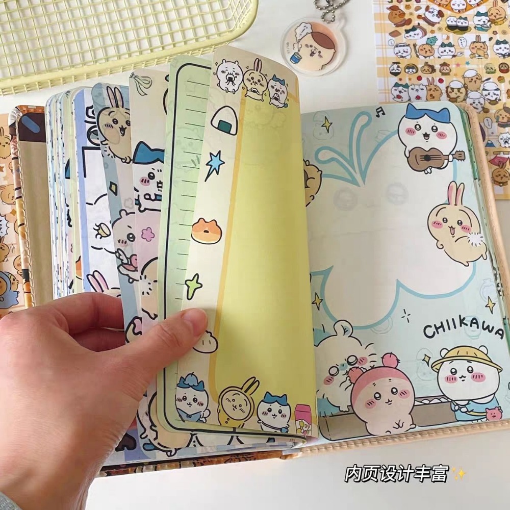 새로운 치이카와 노트 두꺼운 귀여운 컬러 내지 만화 노 - Art Book Illustration 리뷰 및 가격