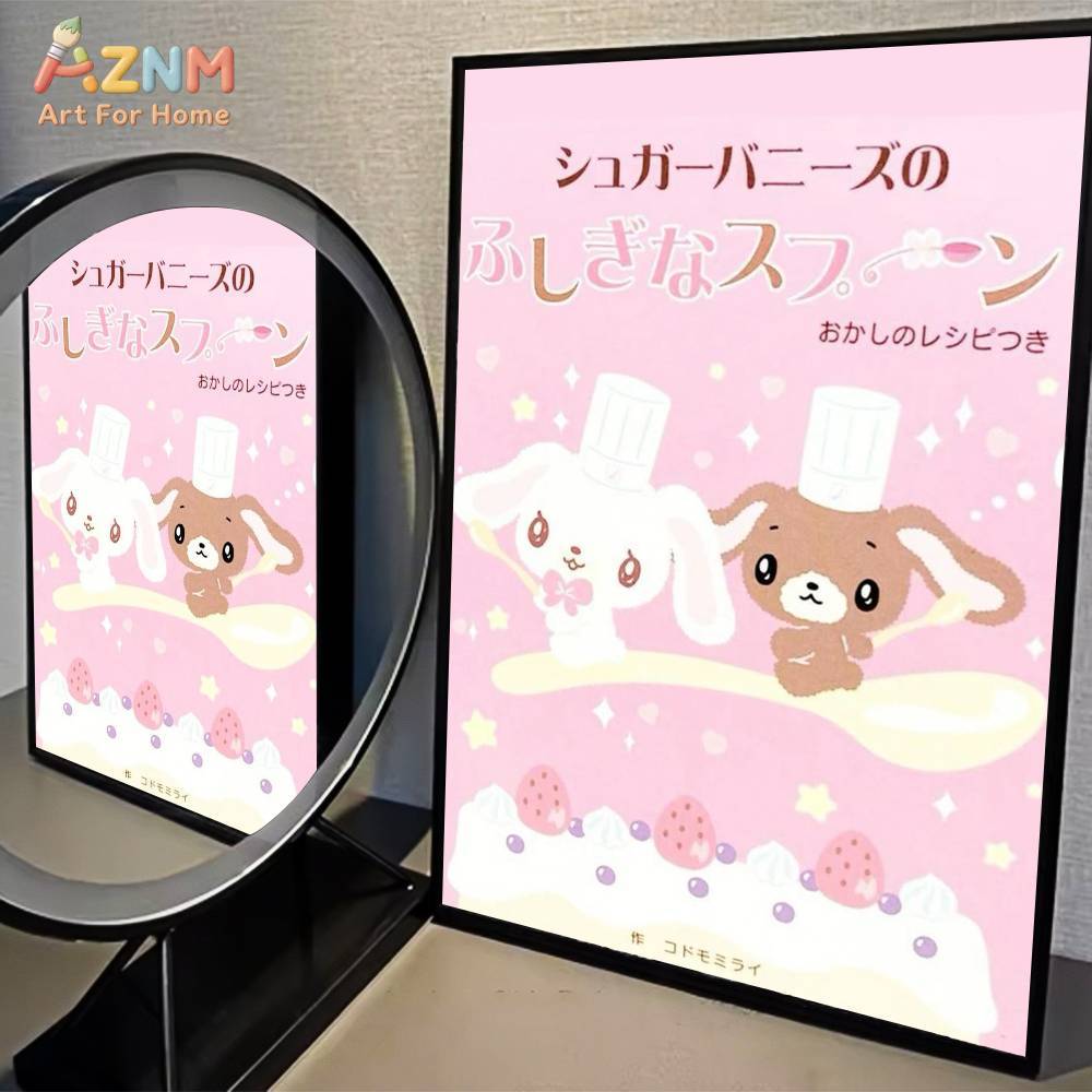 1pc AZMN Sugarbunnies Anime Ka - Anime Merchandise Posters 리뷰 및 가격