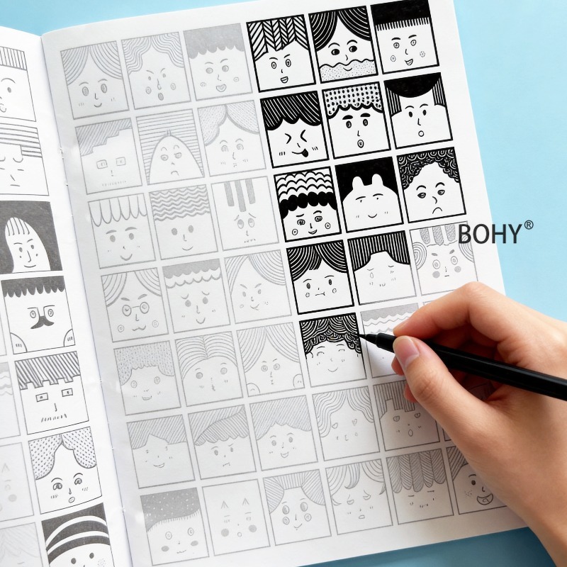 1 캐릭터 표현, 작은 동물 스케치, 성인용 감압 및  - Art Book Illustration 리뷰 및 가격